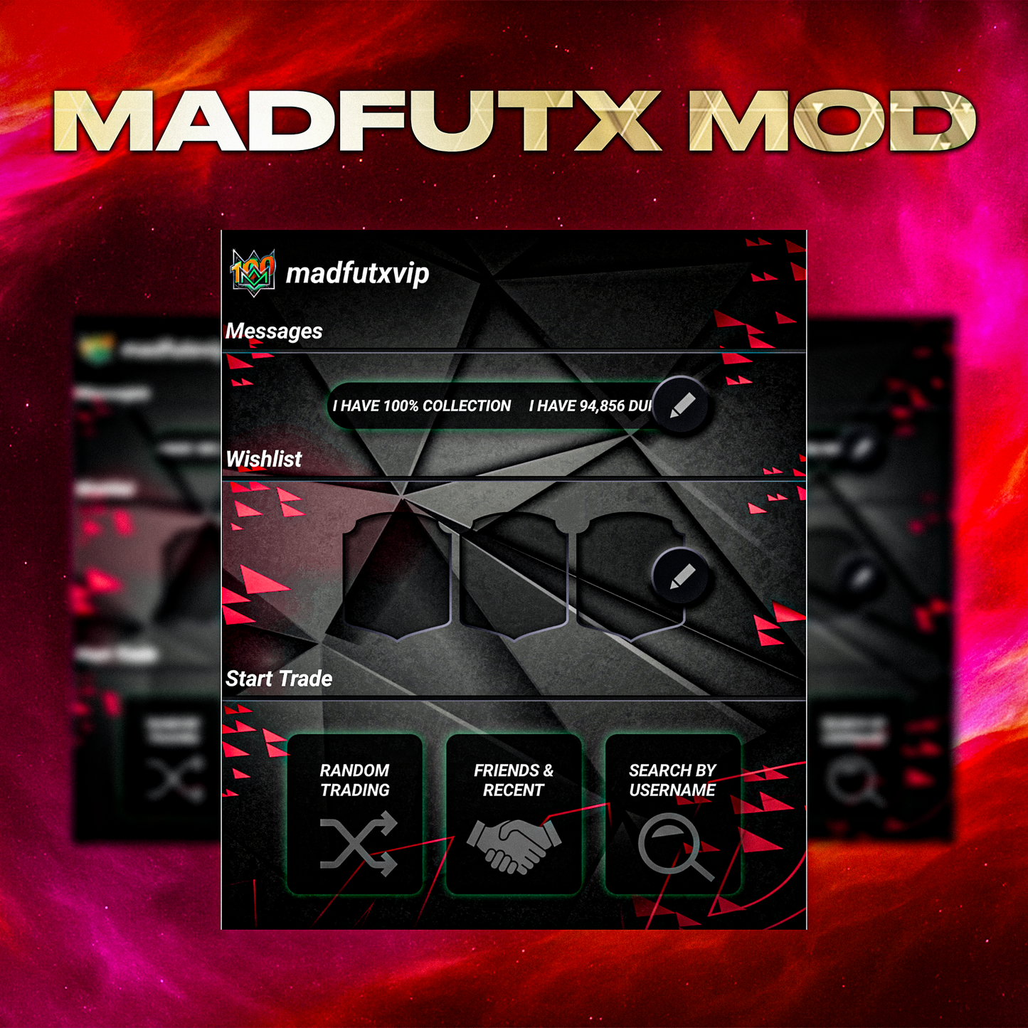 Madfutx VIP Trading 100% Collections 1.1.5 Mod