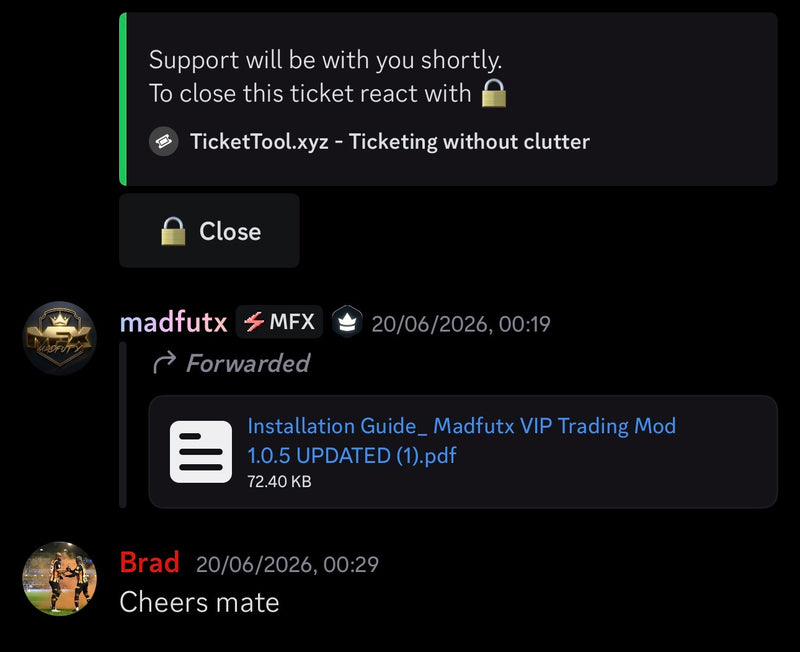 Madfutx VIP Mod